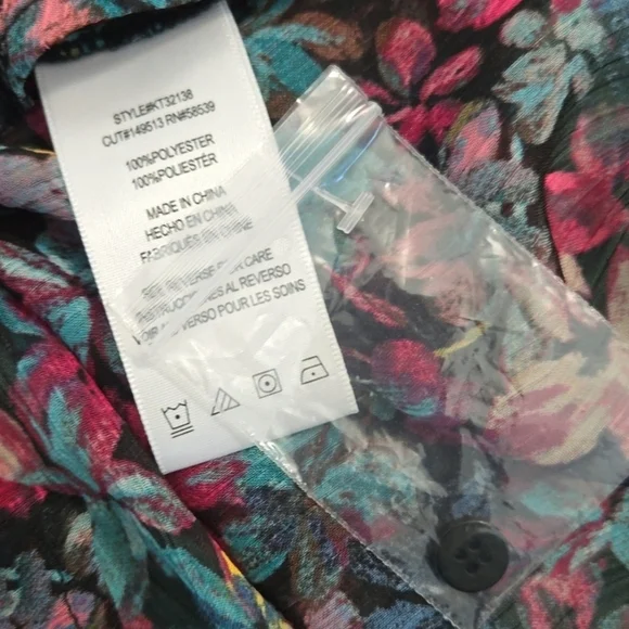 ❣❣️NWOT❣️❣ Kut From The Kloth Jasmine Top 🌸💠🌼 Sz SM - Picture 6 of 6